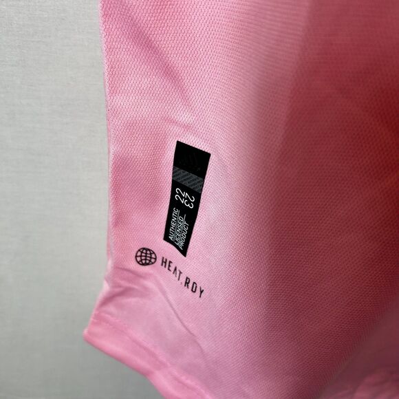 Adidas NWT Pink Black Accents Inter Miami CF #10 Messi Authentic SS Jersey Sz L - Picture 9 of 15
